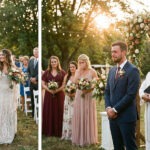 Como deve ser o cortejo dos noivos?