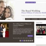 Site Oficial do Casamento de William e Kate é Lançado