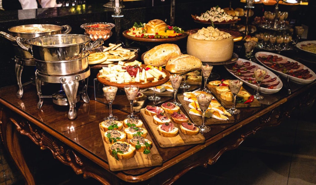 Buffet especial para casamento no outono
