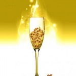 Champagne com Ouro 24k