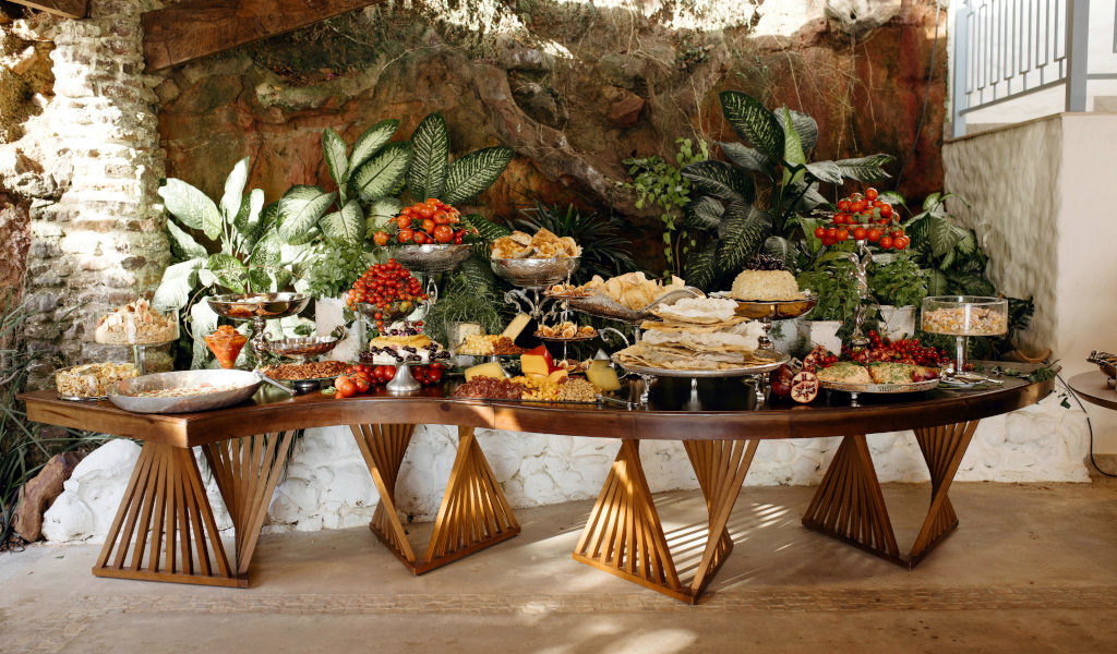 Organizando o buffet do casamento