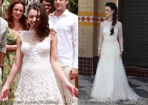 Vestido de noiva romantico