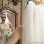 Vestido de noiva de Aurora (Mariana Ximenes) em Joia Rara
