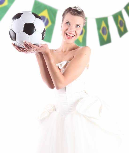 Conciliando o Casamento com a Copa do Mundo