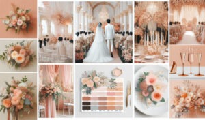 Casamento em Tons de Peach Fuzz: A Cor do Ano Pantone 2024