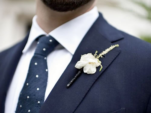 Flor de lapela para noivo Flor de lapela para noivo