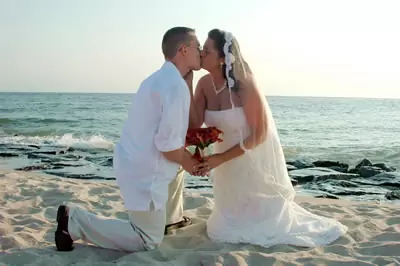 Fotos de casamento na praia