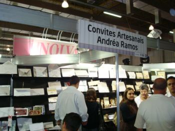 Expo Noivas e Festas -  Convites Artesanais Andréa Ramos