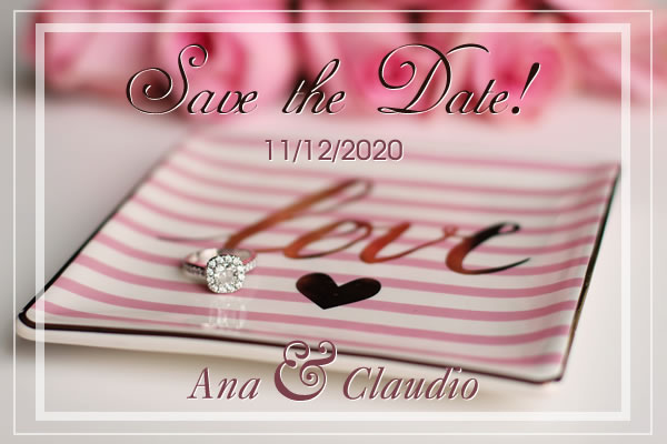 Modelo de Save the Date