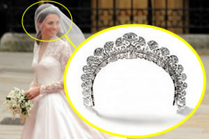 A tiara de Kate Middleton