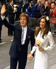 Paul McCartney e Nancy Shevell | Foto: Reprodução