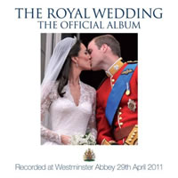 CD com a trilha sonora do casamento de William e Kate