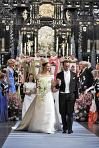 Casamento da princesa Victória com Daniel Westling | Foto: reprodução