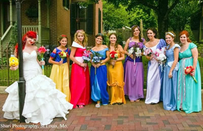 Vestidos inspirados em princesas Disney | Foto: Divulgação